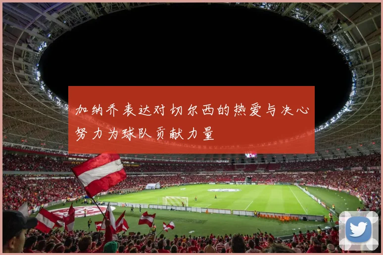 加纳乔表达对切尔西的热爱与决心努力为球队贡献力量